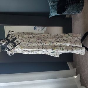 HM long flowery dress